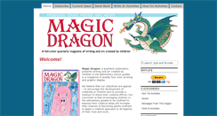 Desktop Screenshot of magicdragonmagazine.com